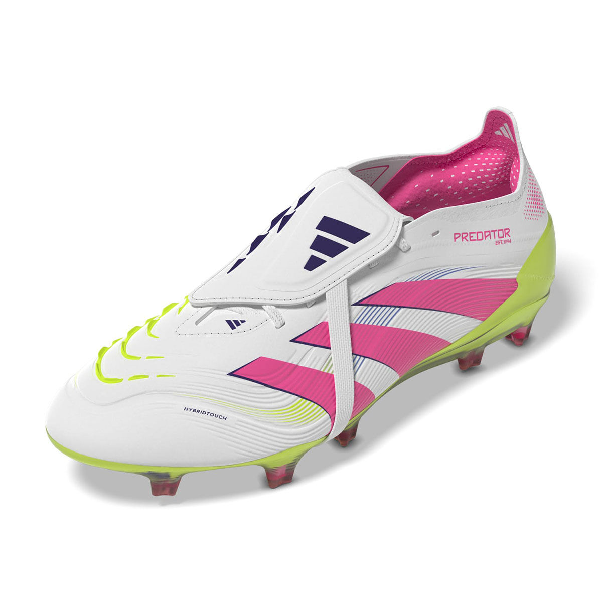 Buy adidas Predator Elite Ft Fg Unisex White & Pink Football Shoes