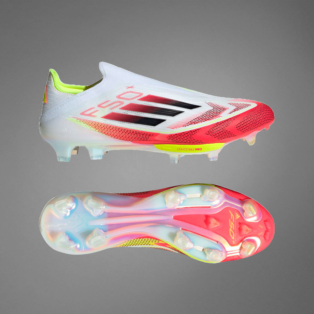 Buy adidas F50+ Fg Unisex White Football Shoes Online
