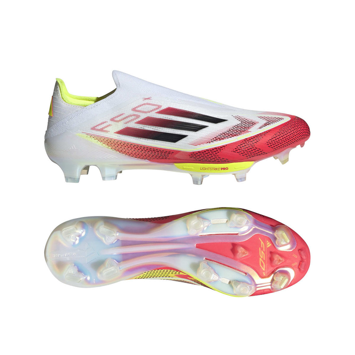 Buy adidas F50+ Fg Unisex White Football Shoes Online