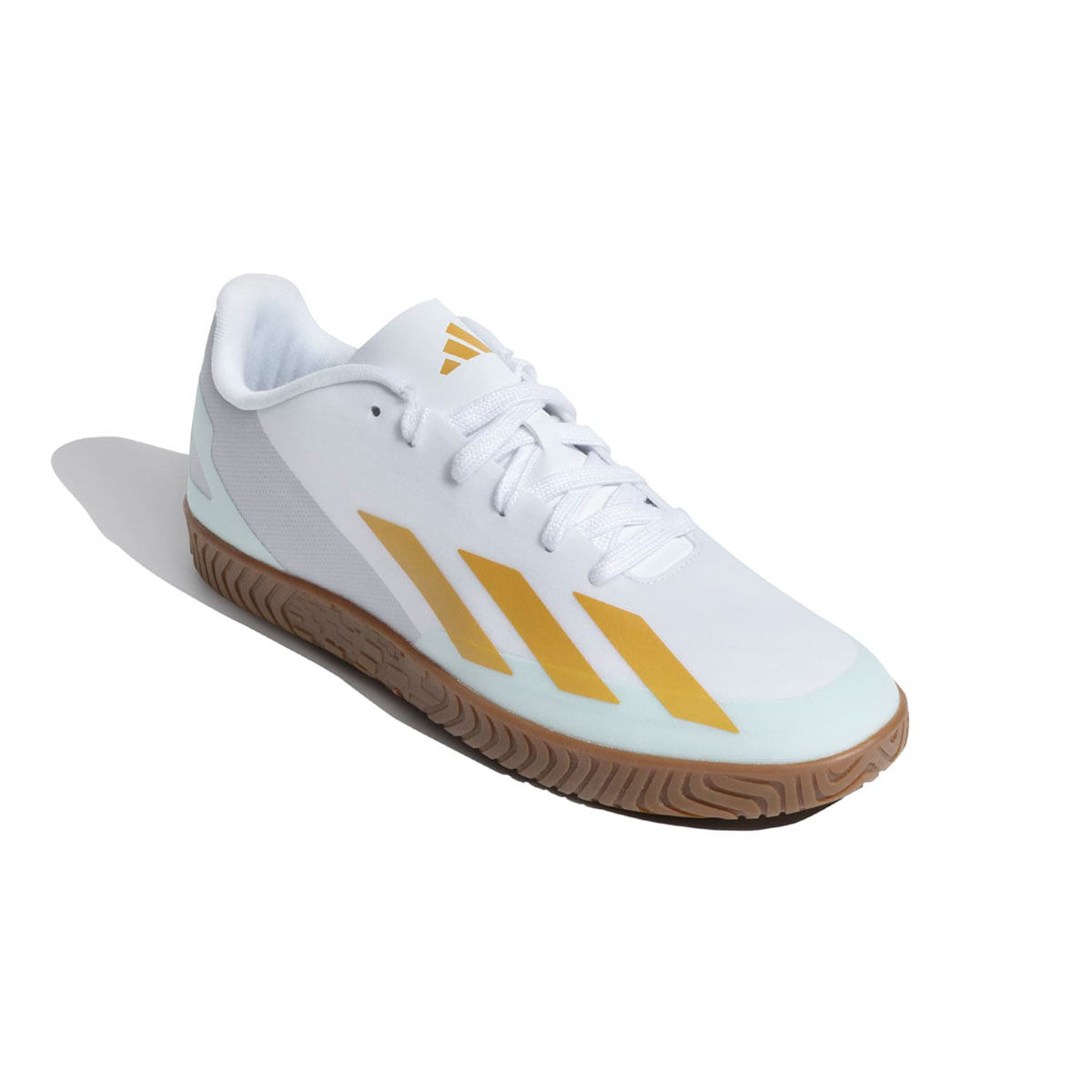 adidas Ace Crux M Unisex White Indoor Training Shoes (UK 4)