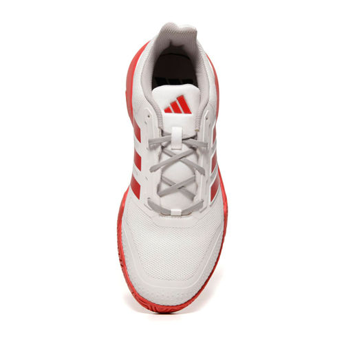 Buy adidas Drop Shot Unisex White Red Tennis Shoes Online