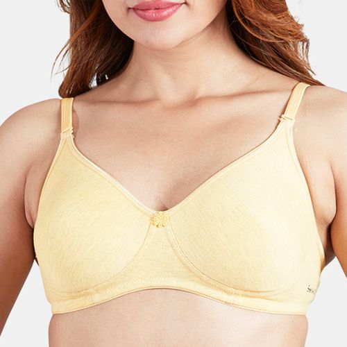 Buy SONARI Women's Cotton Non-Padded Wire Free T-Shirt Bra  (catwalknavynavy30B_Navy_30B) at