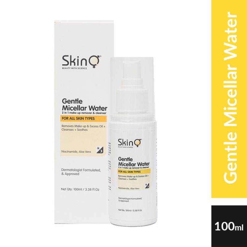 SkinQ Gentle Micellar Water, An Active Makeup Remover And Cleanser For Indian Skin