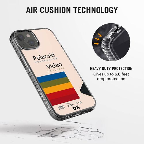DailyObjects Polaroid VHS Stride Case Cover for iPhone 13 inch