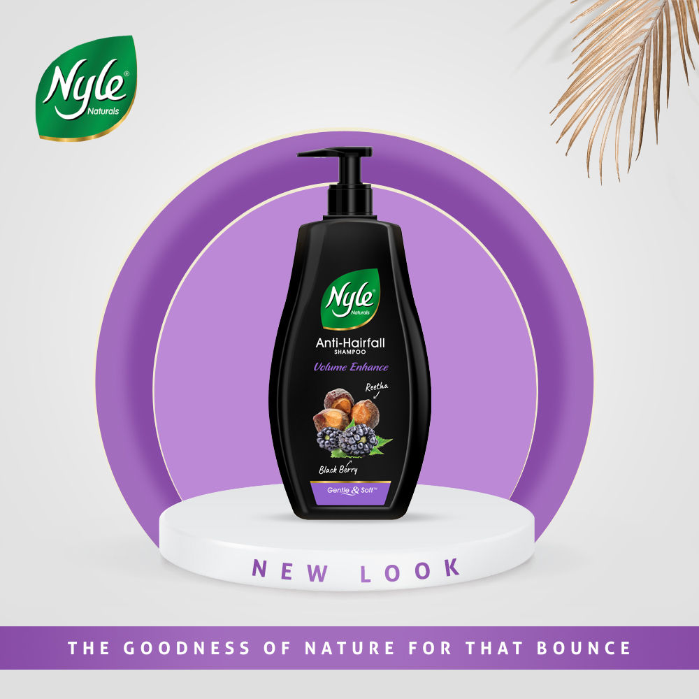 Nyle Naturals Volume Enhance Shampoo with Goodness Of Reetha
