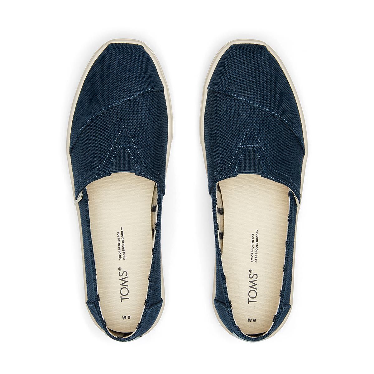 toms black cupsole alpargata