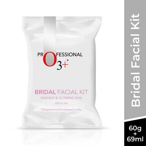 O3+ Bridal Radiant Facial Kit With Hyaluronic & Niacinamide For Glowing Skin, For All Skin Types