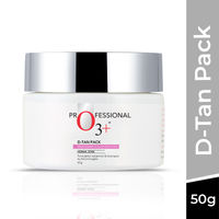 O3+ D-TAN Face Pack for Tan Removal, Brightening & Glow Boosting | For All Skin Types