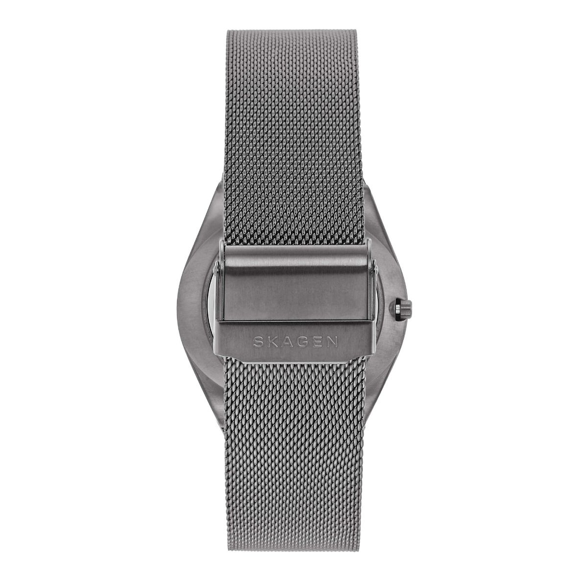 Two-Stitch Coal Leather Watch Strap