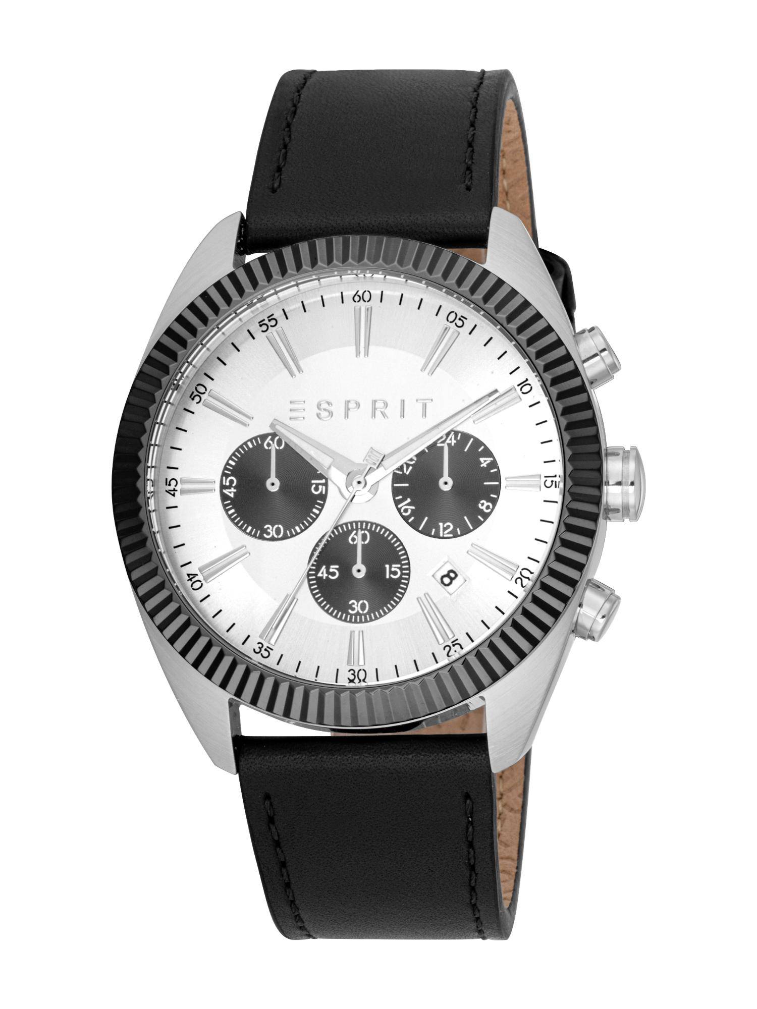 Esprit Men Mavie Silver Round Dial Analog Watch - ES1G413L0025 (M)