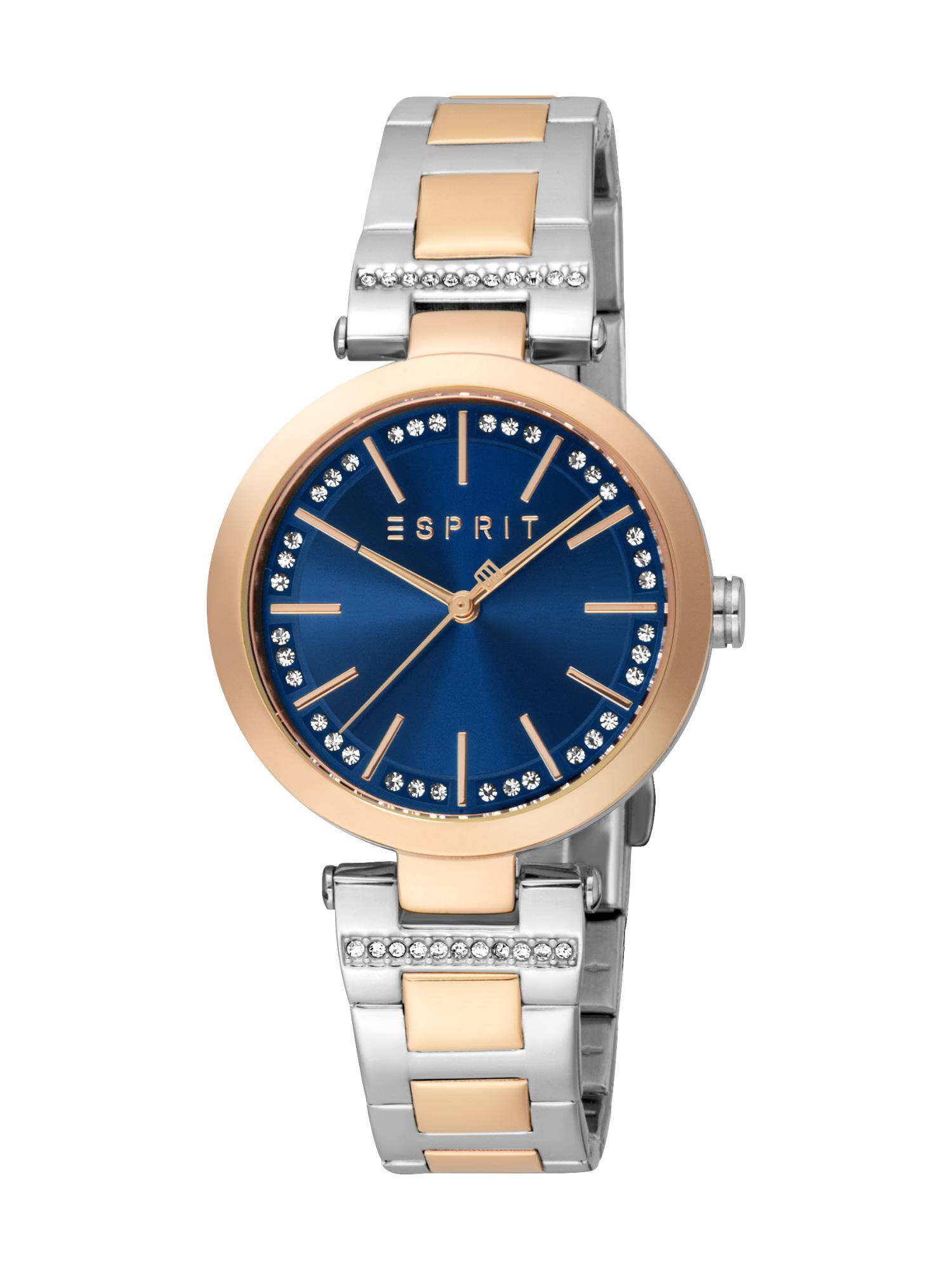 Esprit Women Liora Blue Round Dial Analog Watch - ES1L344M0125 (M)
