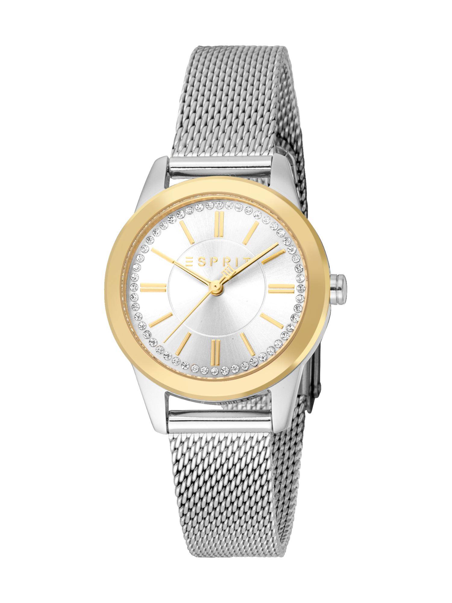 Esprit Women Liora Silver Round Dial Analog Watch - ES1L370M0155 (M)