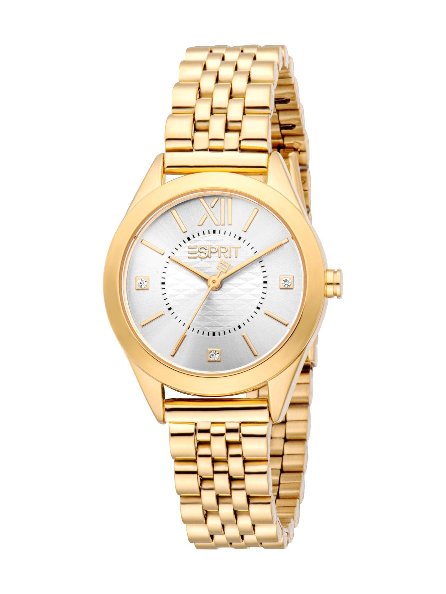 Esprit Women Drew Silver Round Dial Analog Watch - ES1L434M1025 (M)