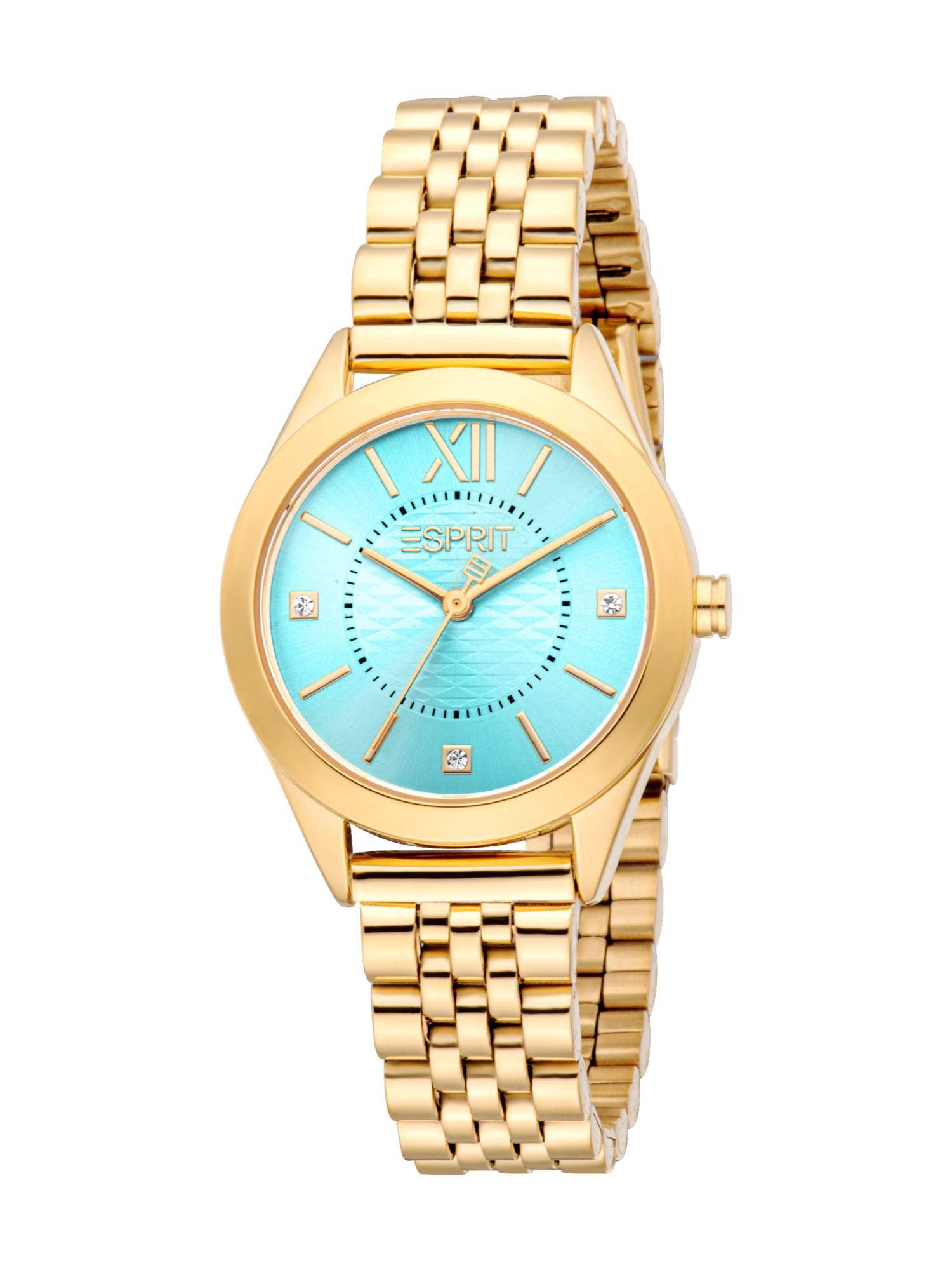 Esprit Women Drew Blue Round Dial Analog Watch - ES1L434M1035 (M)