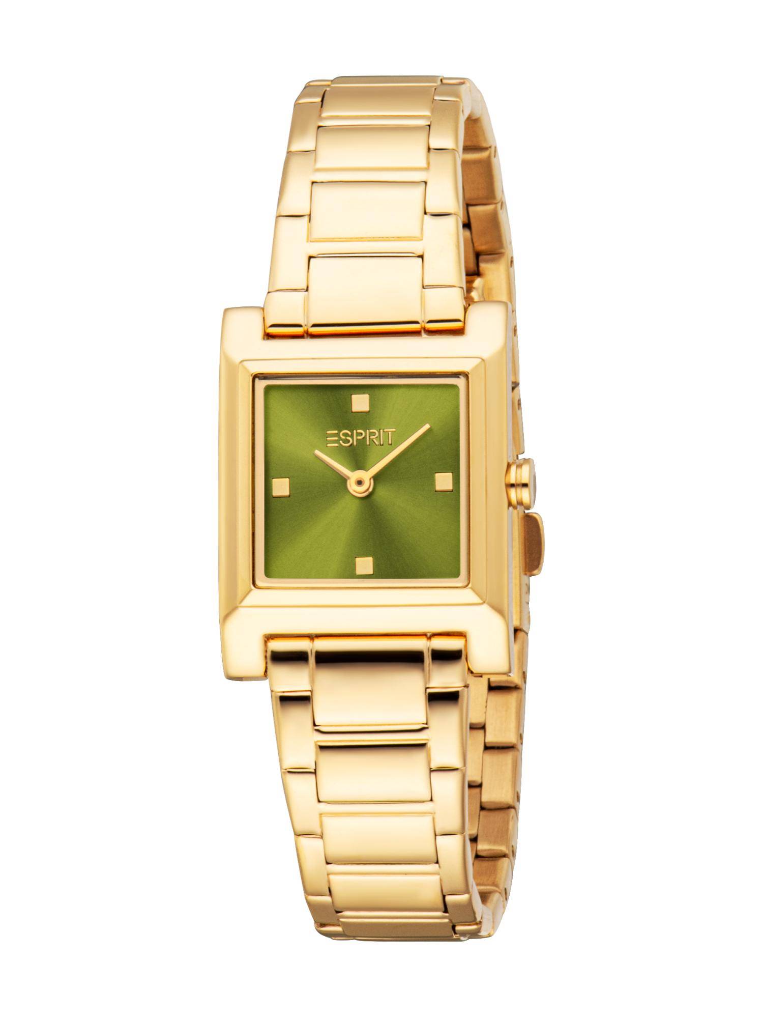 Esprit Women July Olive Square Dial Analog Watch - ES1L474M0035 (M)