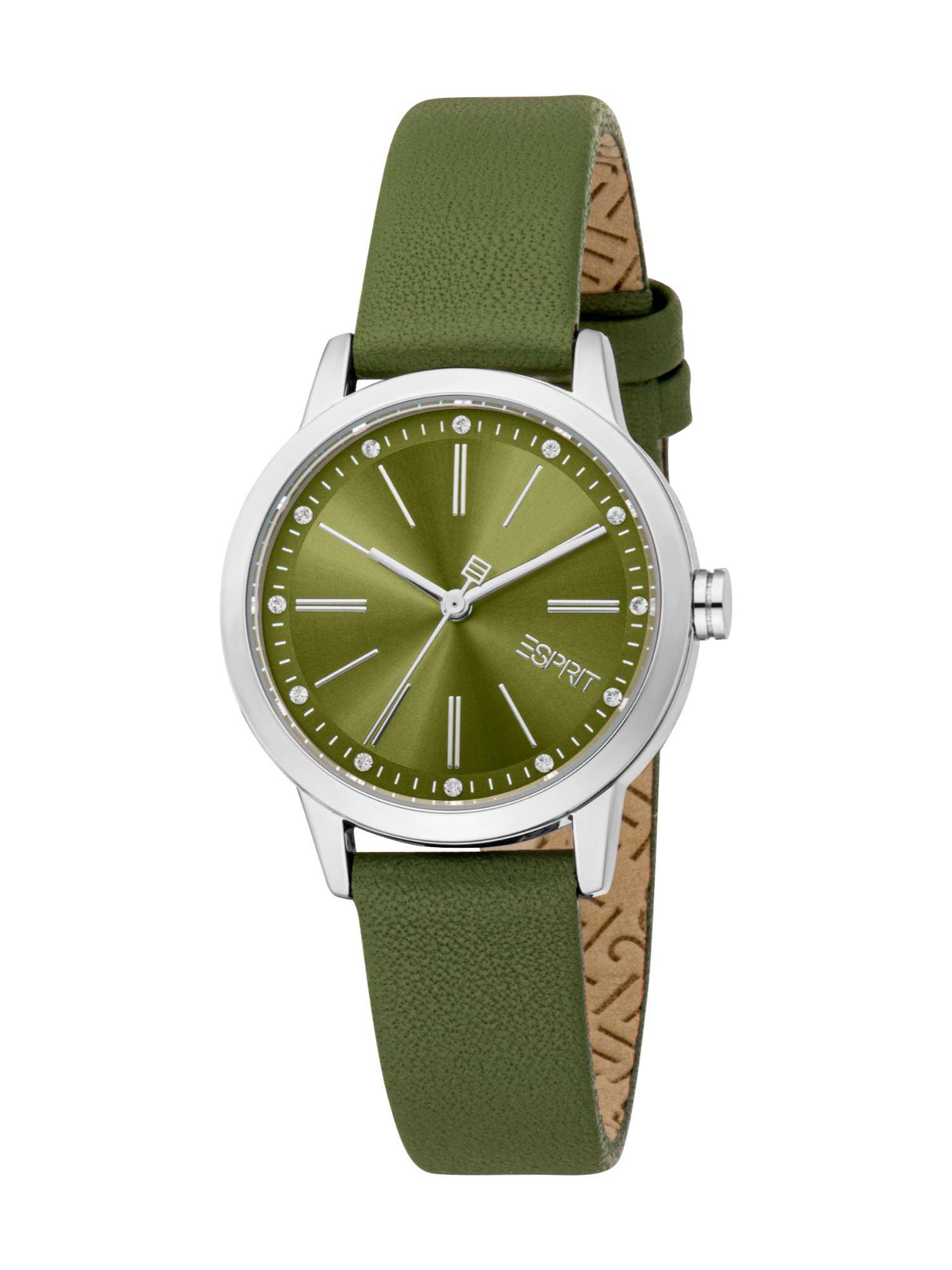 Esprit Women Florence Olive Round Dial Analog Watch - ES1L484L1015 (M)