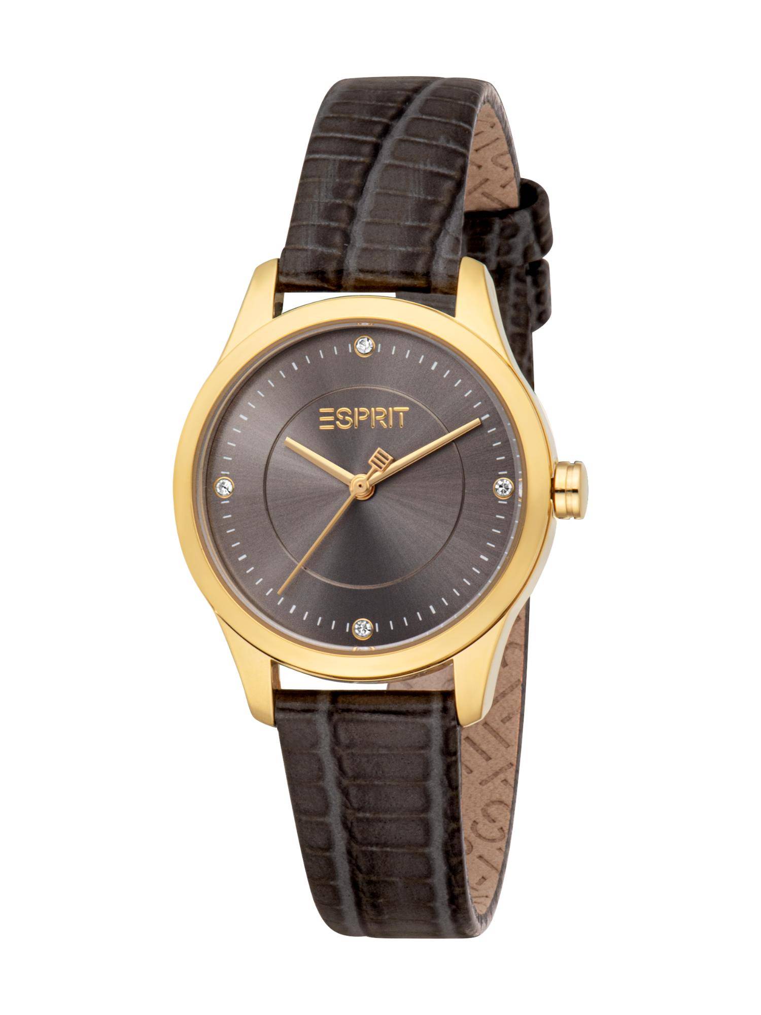 Esprit Women Fable Brown Round Dial Analog Watch - ES1L484L2025 (M)