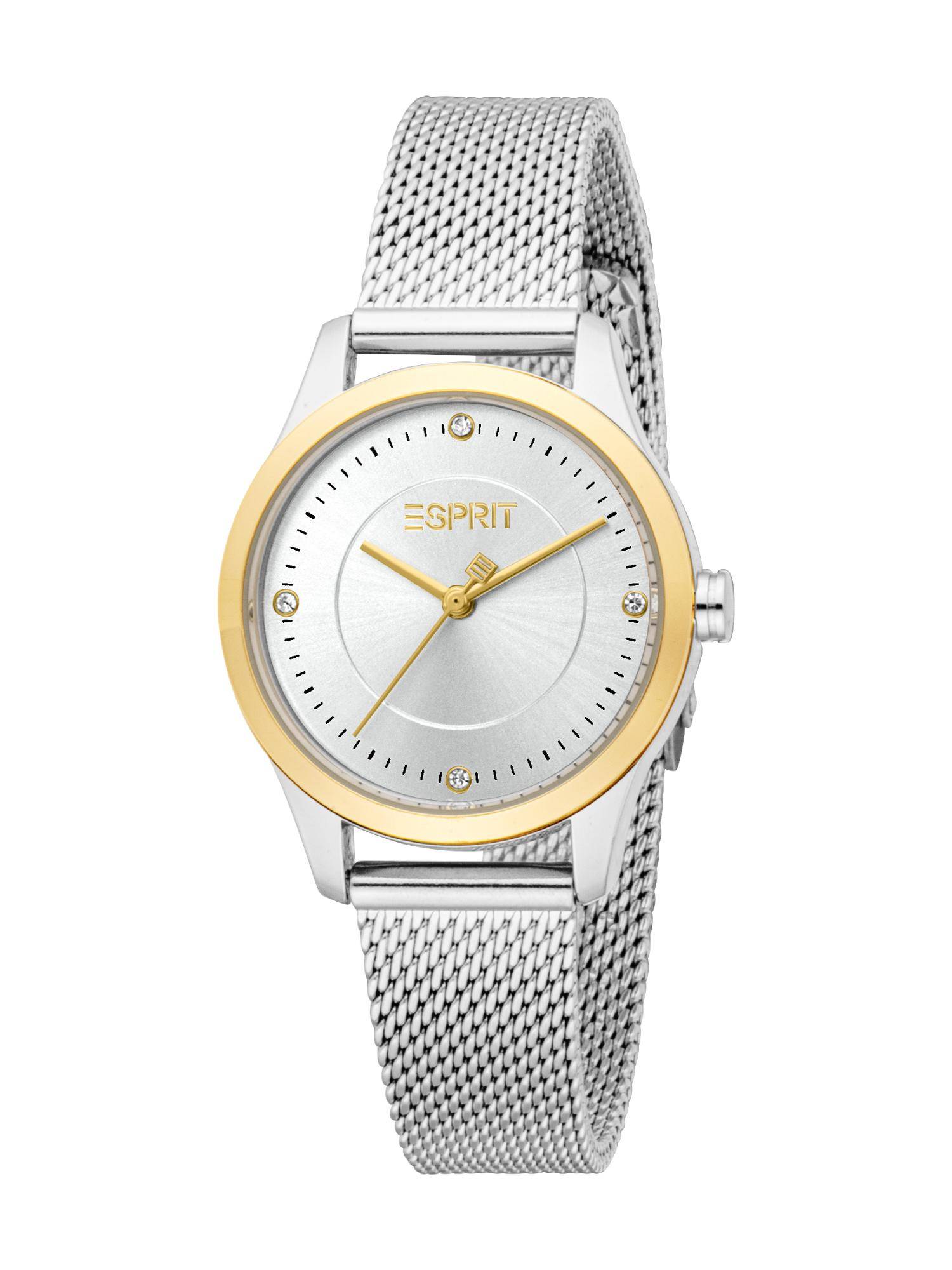 Esprit Women Hazel Silver Round Dial Analog Watch - ES1L484M2085 (M)