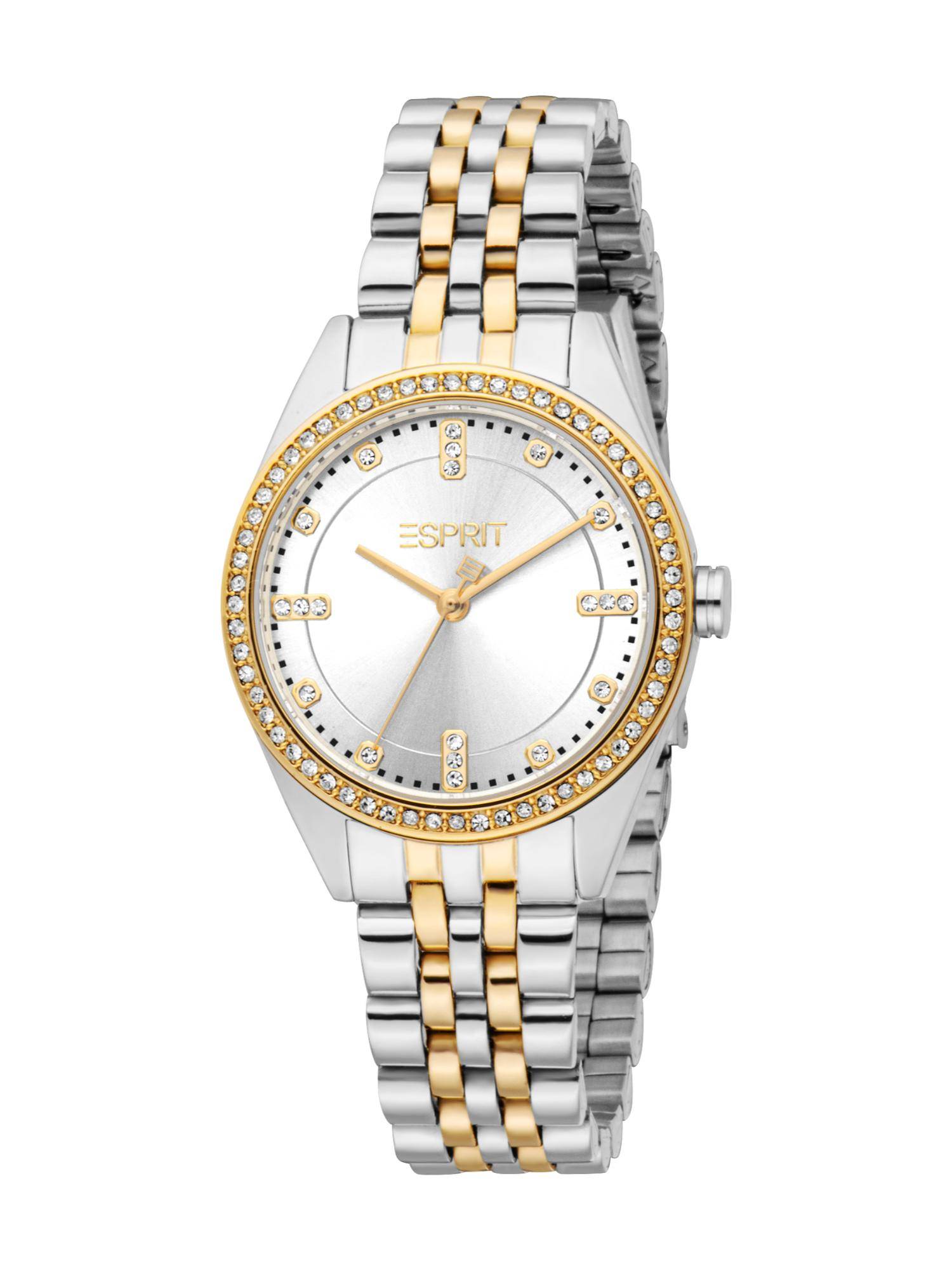 Esprit Women Mina Silver Round Dial Analog Watch - ES1L496M0085 (M)