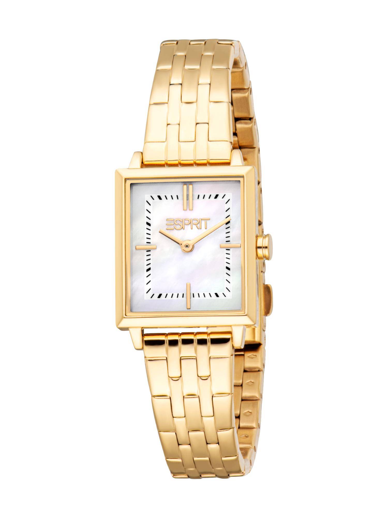 Esprit Women Uma S White Rectangular Dial Analog Watch - ES1L499M0025 (M)