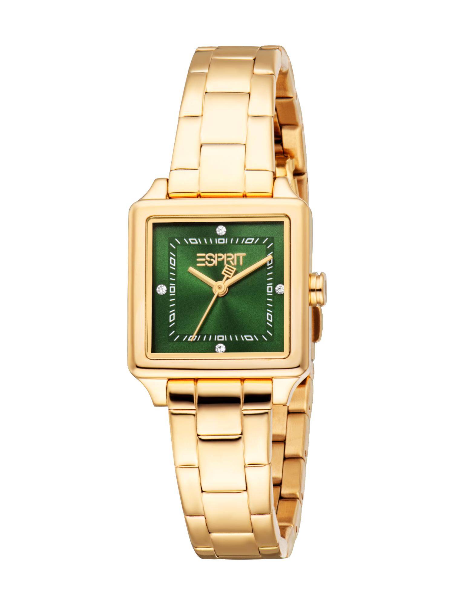 Esprit Women Colton Green Square Dial Analog Watch - ES1L511M0045 (M)