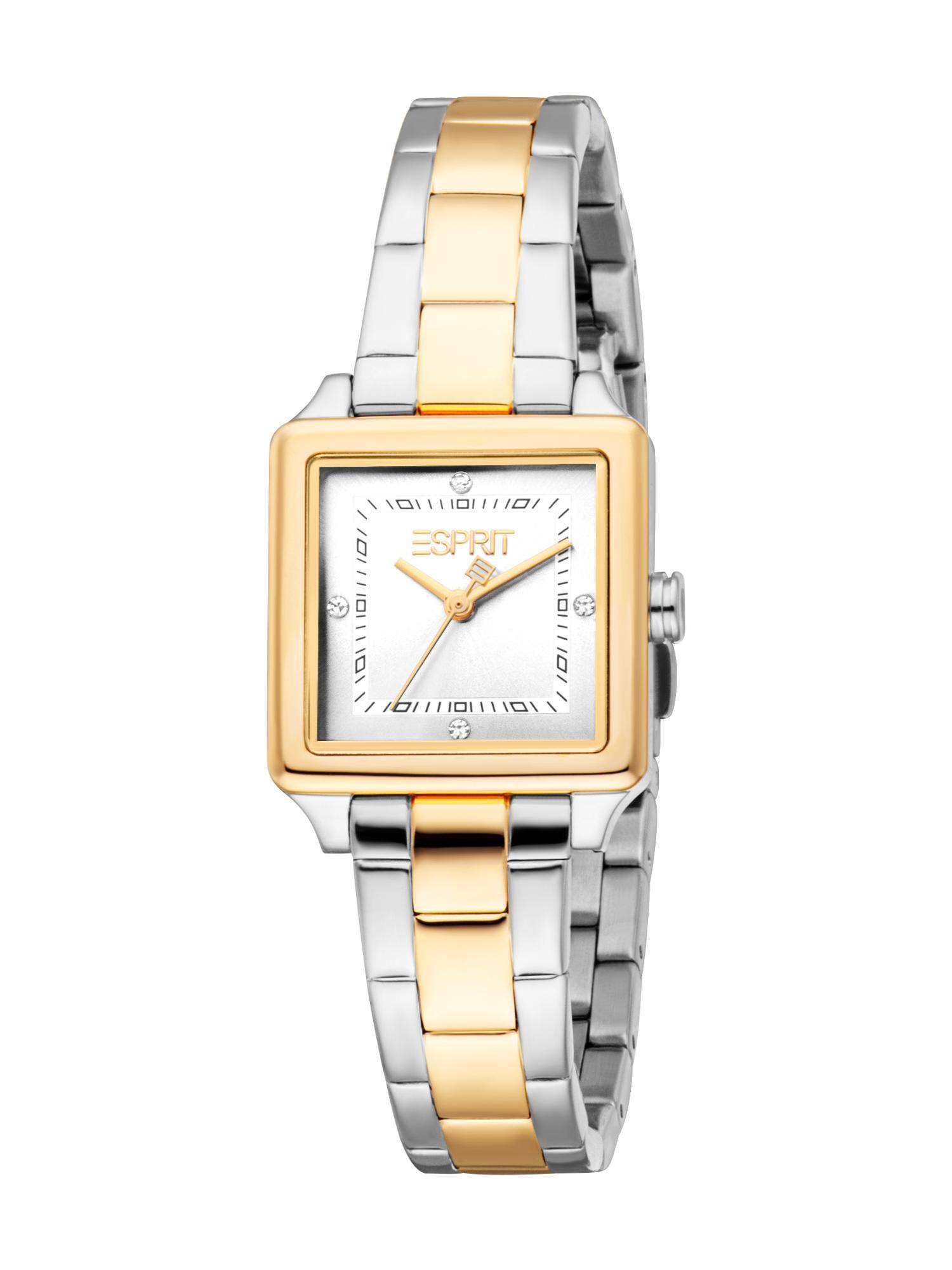 Esprit Women Waylon Silver Square Dial Analog Watch - ES1L511M0065 (M)