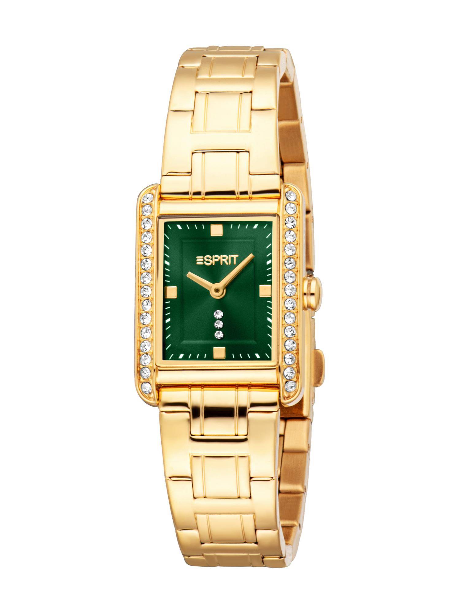 Esprit Women Lillian Green Rectangular Dial Analog Watch - ES1L512M0055 (M)