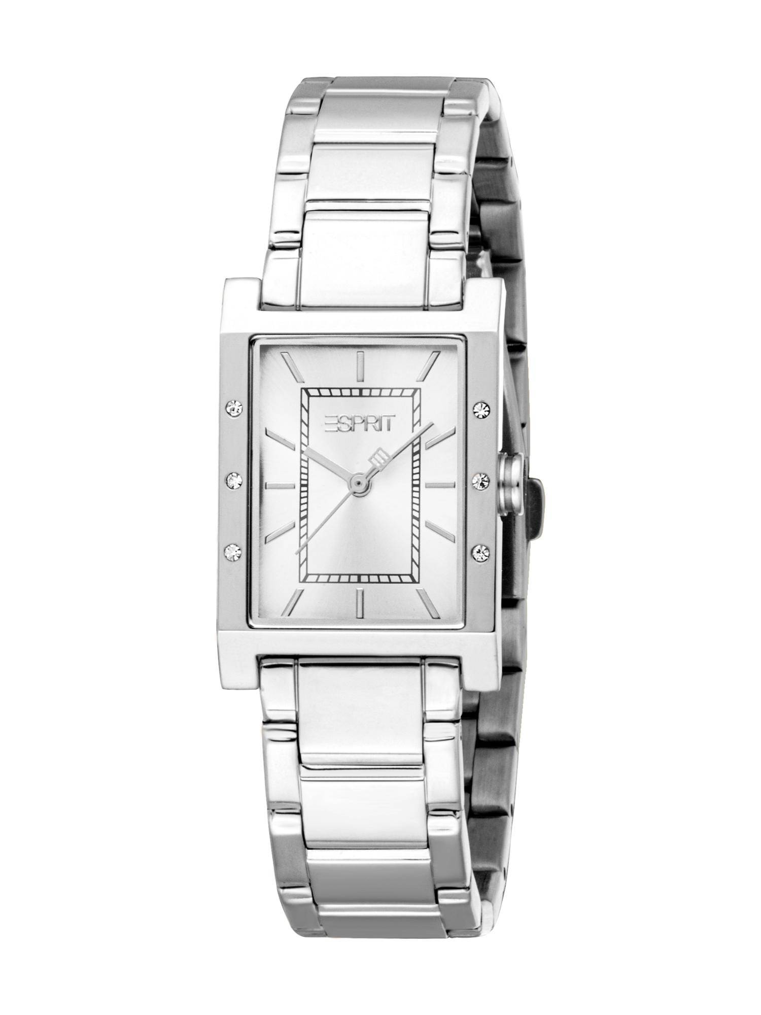 Esprit Women Rhea Silver Rectangular Dial Analog Watch - ES1L544M0035 (M)