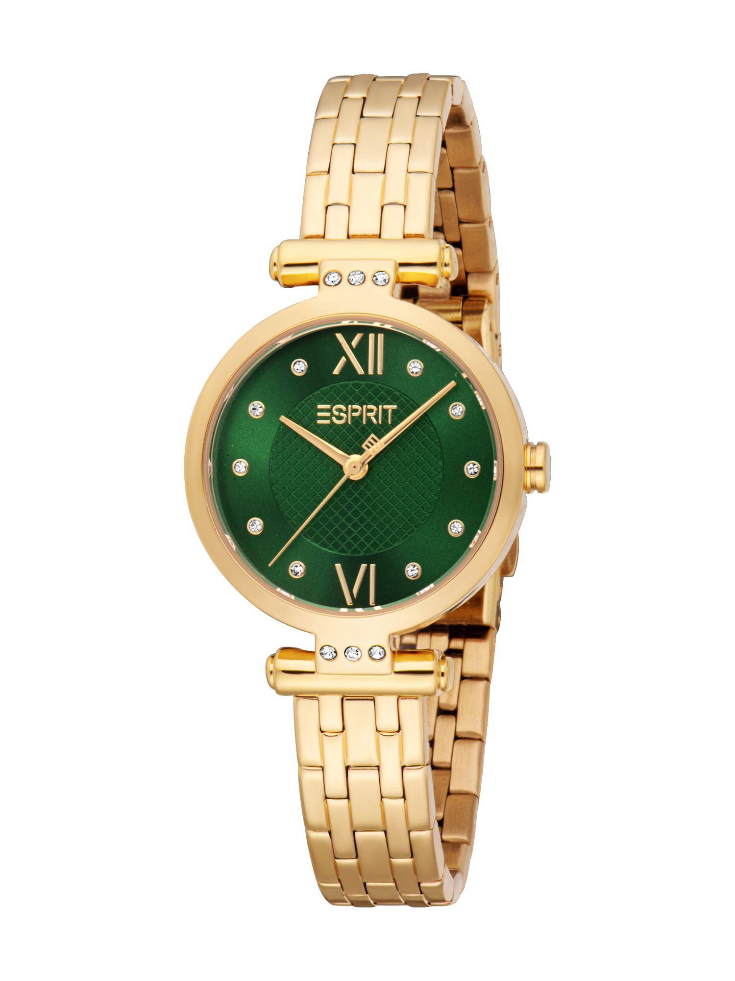 Esprit Women Skye Green Round Dial Analog Watch - ES1L554M0055 (M)