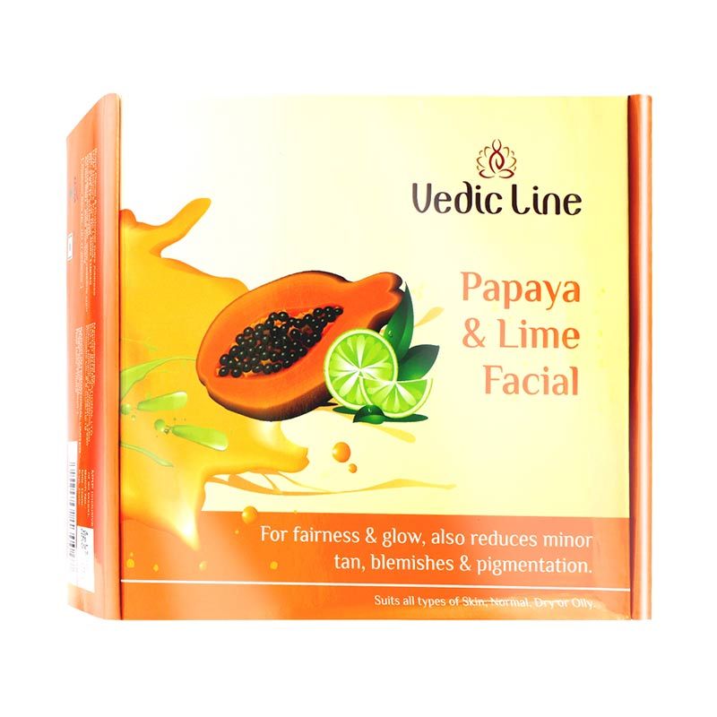 Vedic Line Papaya & Lime 6 Step Facial Kit