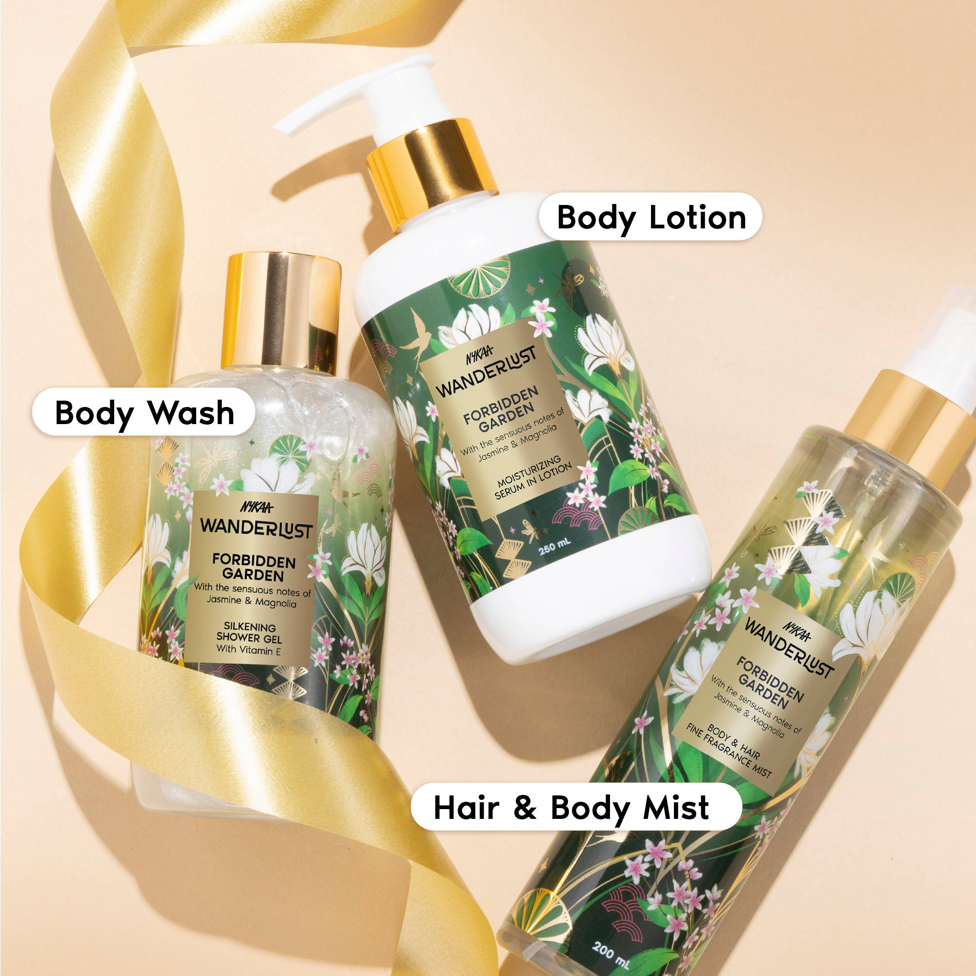 Nykaa Wanderlust Free Gold Pouch Gift Set for Women - Swiss ... - view 12