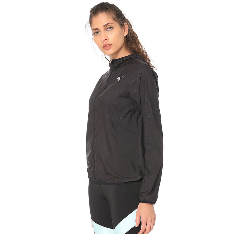 Puma Ignite Hooded Wind Jacket - Black 
