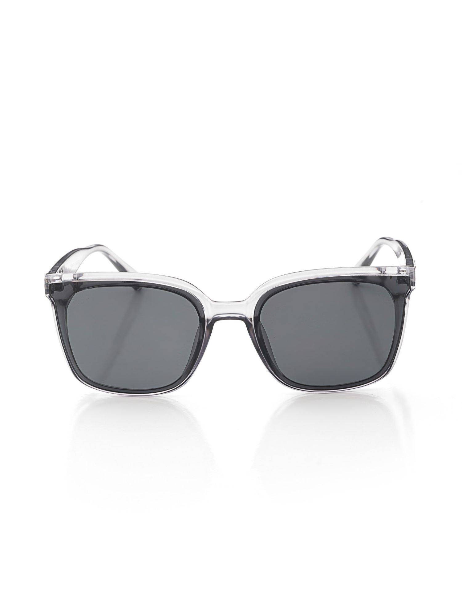HASHTAG EYEWEAR Black UV Protection Square Full Rim Casual Women Sunglass - 58048-C2 (58)