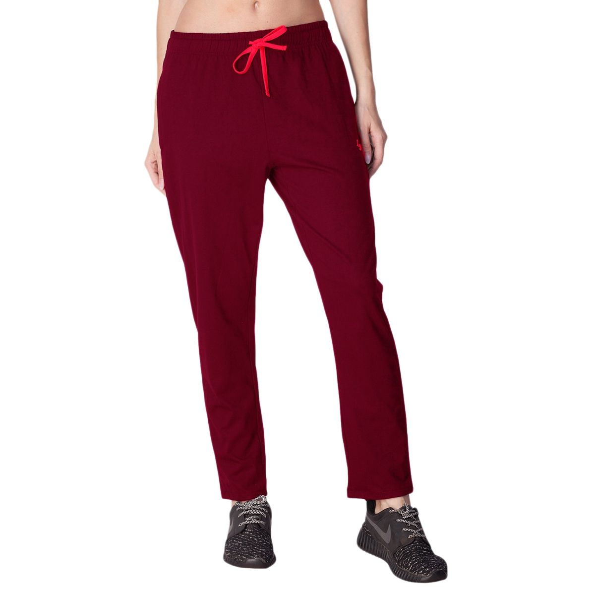 Red Colour Straight Pants – The Pajama Factory