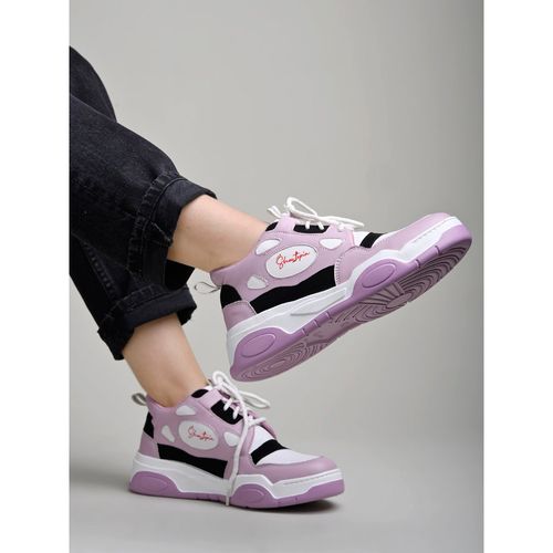 Buy Shoetopia Smart Casual Lace-up Sneakers For Women Girls Online