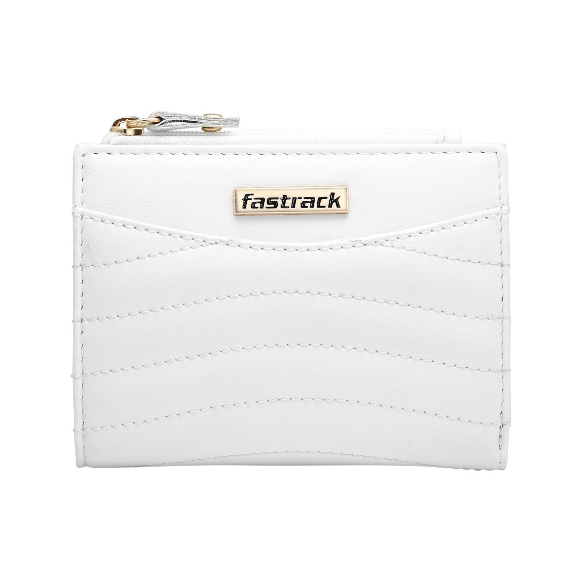 Buy Fastrack Optic White Quilted Wallet Online