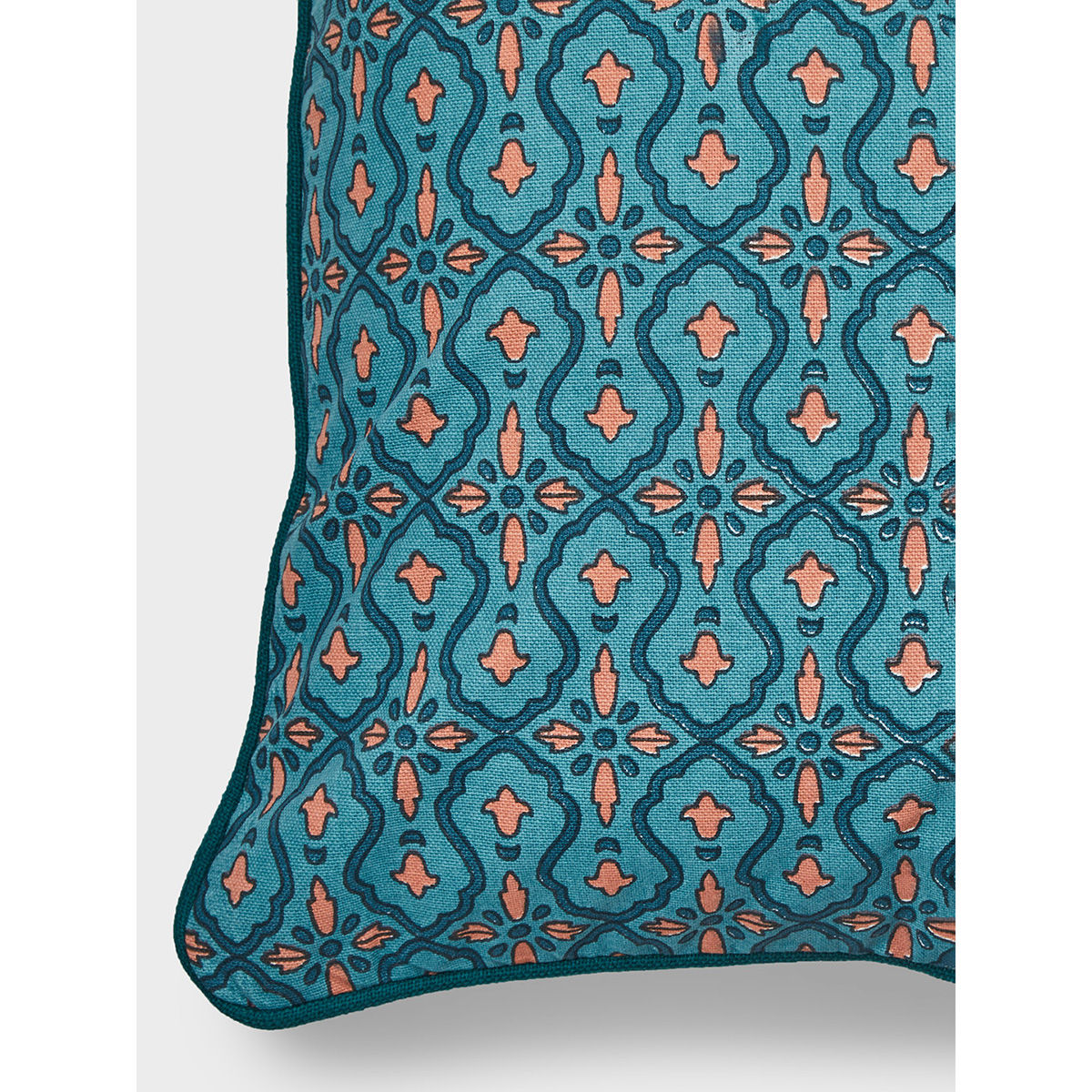 Fabindia Mihira Cotton Block Print Cushion Cover Buy Fabindia Mihira