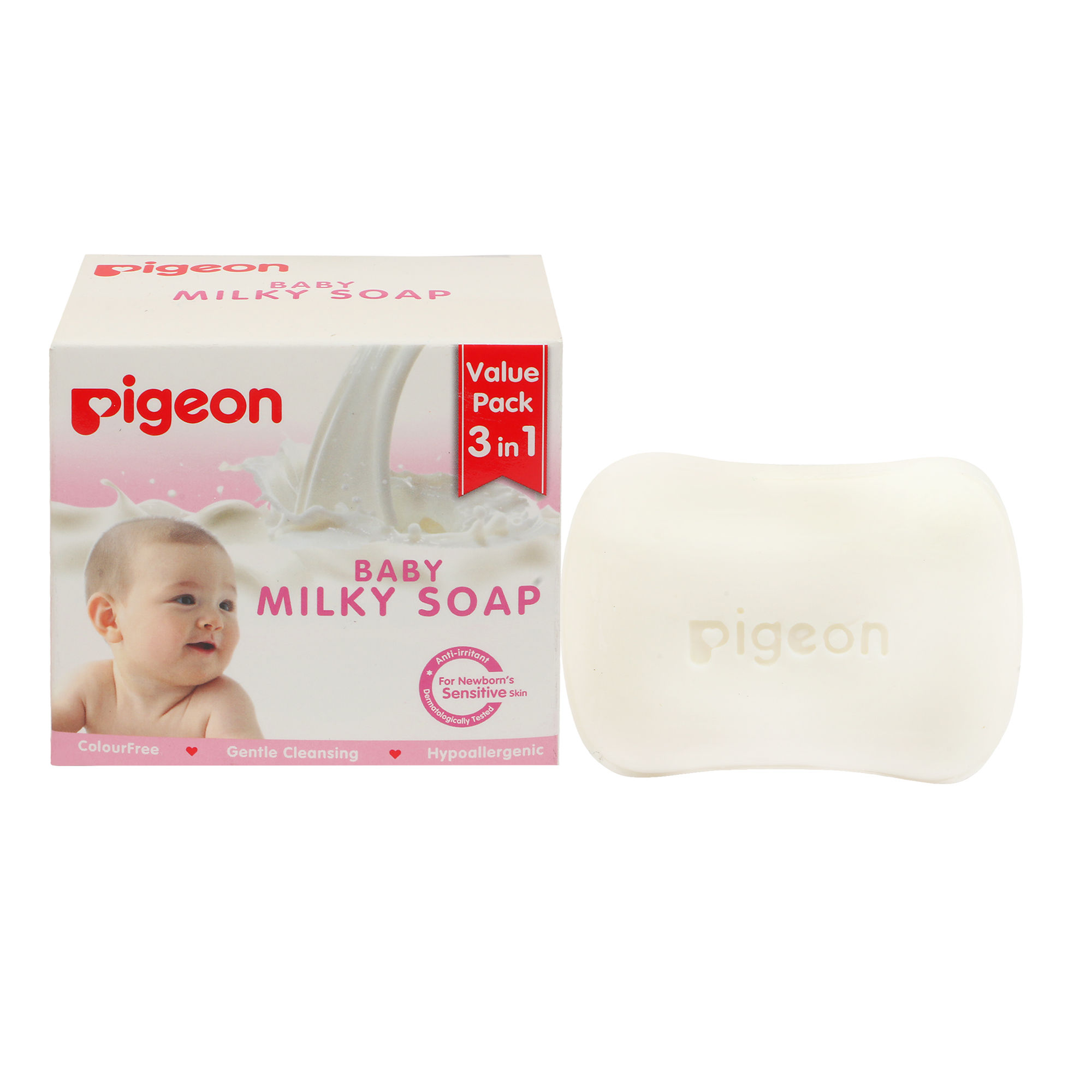 pigeon baby milky soap
