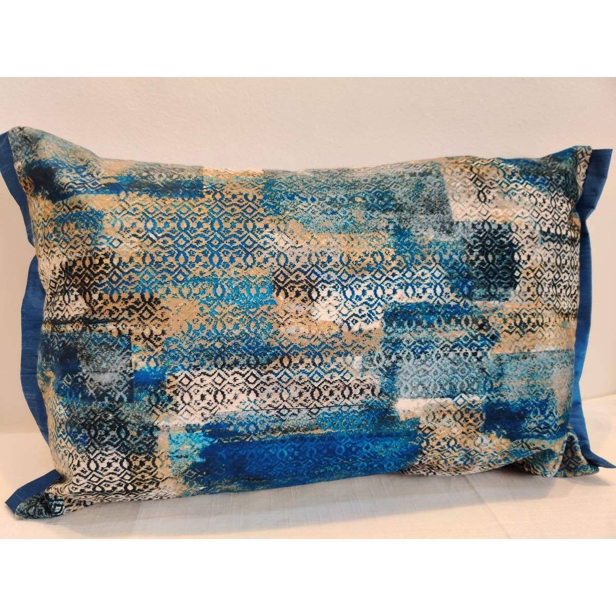 SHADES OF LIFE Cotton Decorative Cushion Covers (Multi Color 12X18)