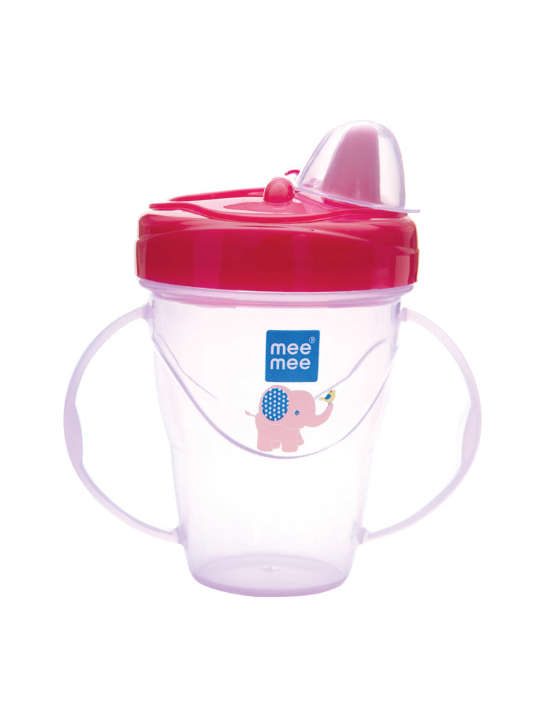 Mee Mee Easy Grip Sipper Cup - Pink (MM-4010C)