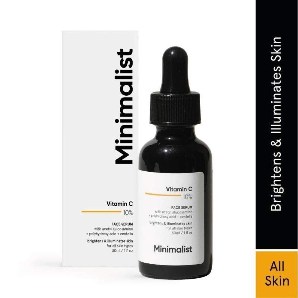 Minimalist 10% Vitamin C Serum For Face For Illuminating Skin For Beginners