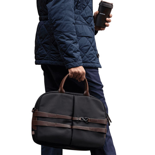 Scarters Laptop Bags : Buy Scarters Retro 2.0, 15.6 inch Laptop & MacBook  Briefcase Messenger Bag Jet Black Online