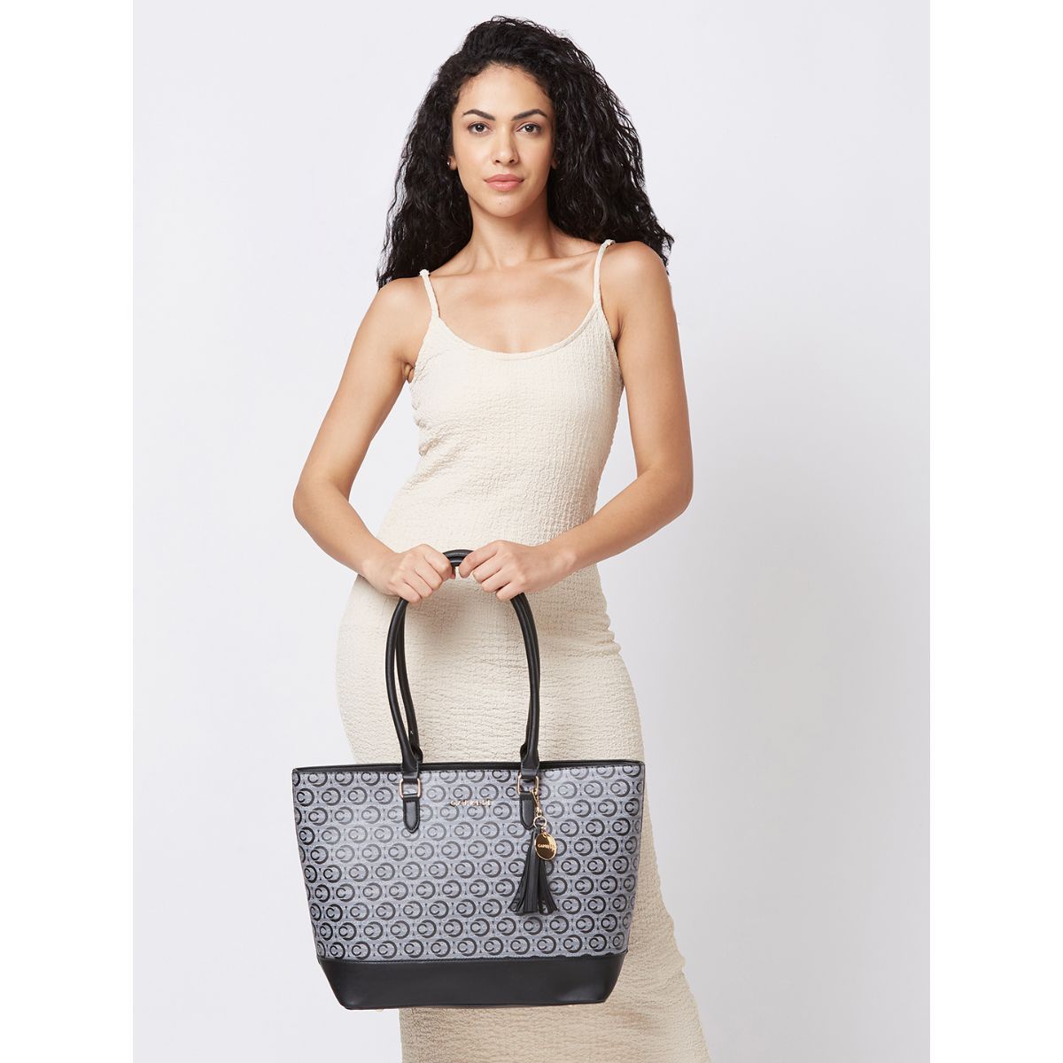 Caprese best sale grey handbag