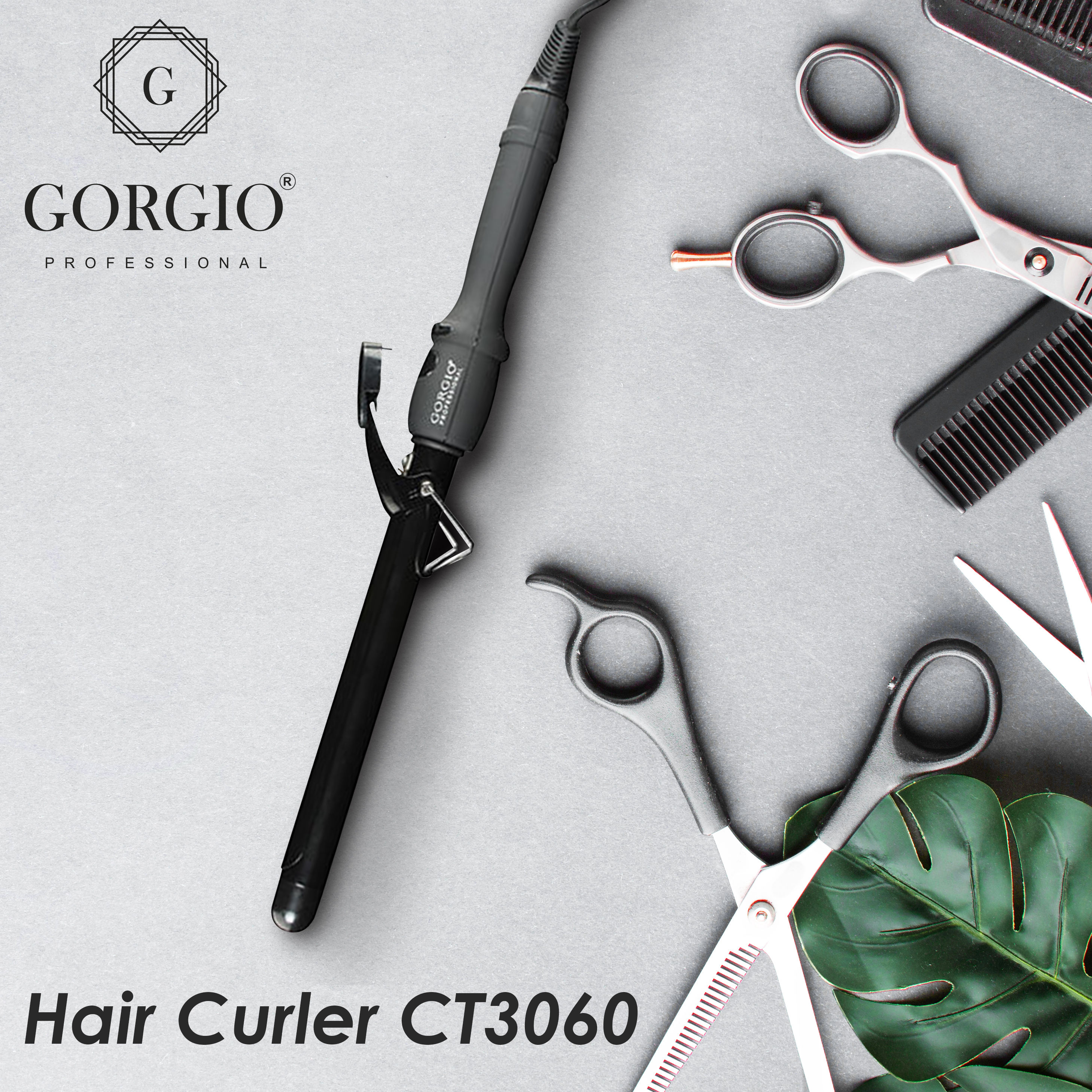 gorgio professional hair curling tong