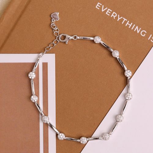 Fashion woman 100% 925 sterling silver bracelet Solid silver girl bell  bracelets Lovely bracelet ball girl Charming lady jewelry