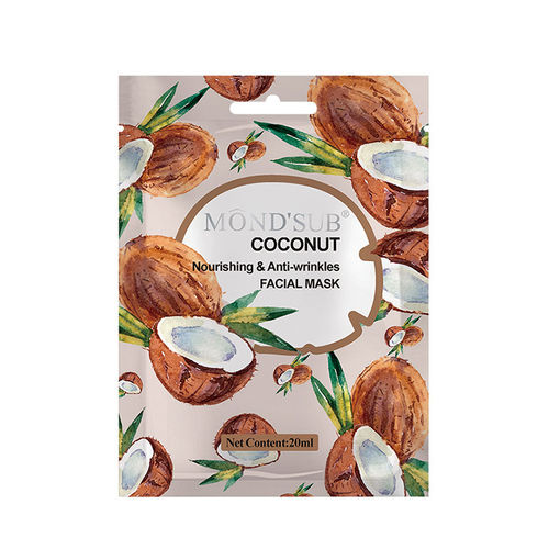 Download Mond Sub Coconut Anti Wrinkles Facial Mask Sheets Pack Of 6 Buy Mond Sub Coconut Anti Wrinkles Facial Mask Sheets Pack Of 6 Online At Best Price In India Nykaa PSD Mockup Templates