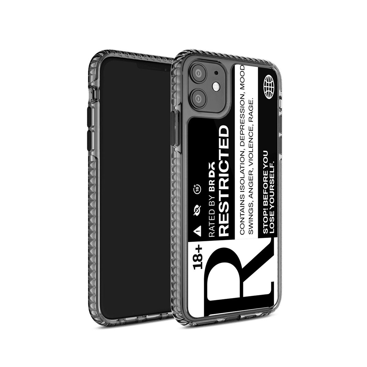 DailyObjects Restricted Stride 2.0 Case Cover For iPhone 116.1inch