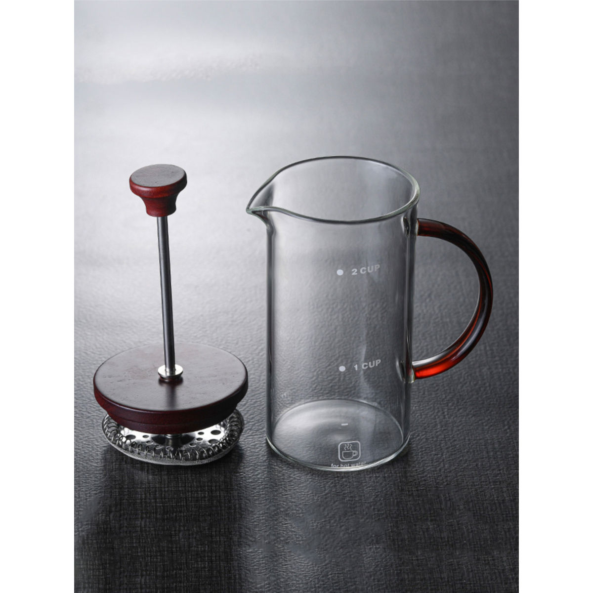 Nestasia Glass French Press Coffee Maker Pot Buy Nestasia Glass French Press Coffee Maker Pot