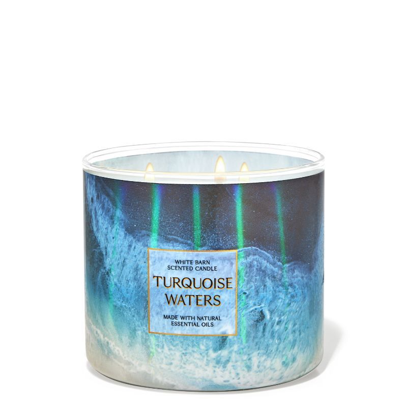 blue ocean waves candle bath and body works