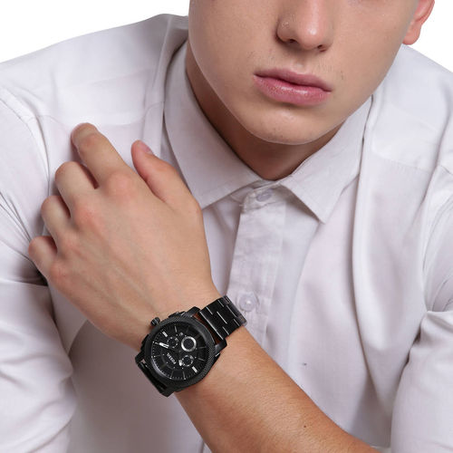 Buy Fossil Men's Machine Black Watch (Fs4552) Online